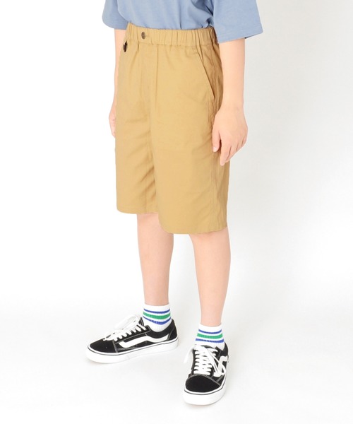 GLAZOS（グラソス）の「コットンツイル・Dカン付きワイドハーフパンツ（その他パンツ・キッズ・ブラック/ベージュ/ブルーグリーン・130cm/140cm/150cm/160cm/170cm）」の13枚目の写真