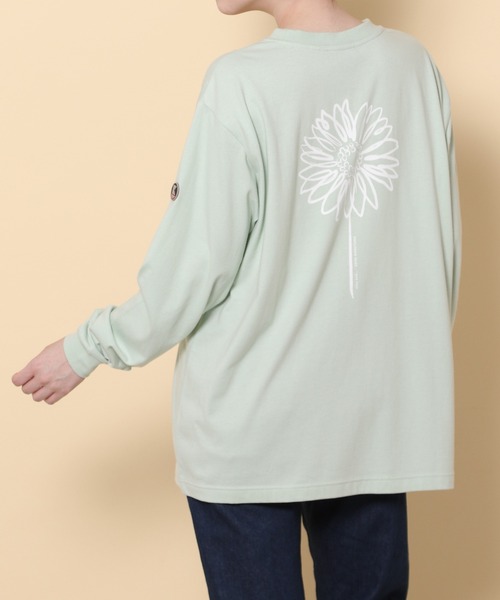 KEITA MARUYAMA（ケイタマルヤマ）の「【KEITA MARUYAMA】グラフィックロンT（Tシャツ/カットソー・レディース・ホワイト/ネイビー/グリーン/オレンジ/チャコール/ライトグリーン/オフホワイト/ピンク・FREE）」の19枚目の写真