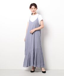 earth music&ecology | アシメ裾フレアキャミワンピース ＊(ワンピース)