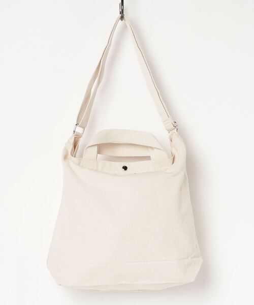 Dickies（ディッキーズ）の「【DICKIES/ディッキーズ】ロゴアートワークプリント キャンバス2WAYショルダーバッグ（ショルダーバッグ・レディース・ホワイト/ブラック/ネイビー/レッド・F）」の5枚目の写真