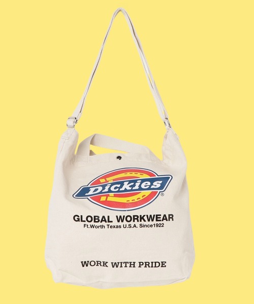 Dickies（ディッキーズ）の「【DICKIES/ディッキーズ】ロゴアートワークプリント キャンバス2WAYショルダーバッグ（ショルダーバッグ・レディース・ホワイト/ブラック/ネイビー/レッド・F）」の13枚目の写真