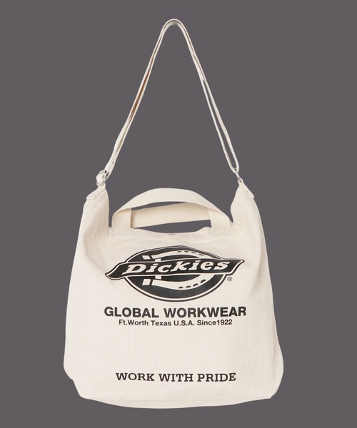 Dickies（ディッキーズ）の「【DICKIES/ディッキーズ】ロゴアートワークプリント キャンバス2WAYショルダーバッグ（ショルダーバッグ・レディース・ホワイト/ブラック/ネイビー/レッド・F）」の14枚目の写真