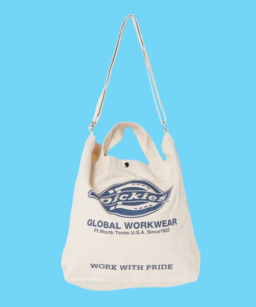 Dickies（ディッキーズ）の「【DICKIES/ディッキーズ】ロゴアートワークプリント キャンバス2WAYショルダーバッグ（ショルダーバッグ・レディース・ホワイト/ブラック/ネイビー/レッド・F）」の15枚目の写真