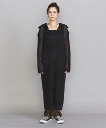 muller of yoshiokubo リネン　麻　ワンピース　Ψ ブラック muller of yoshiokubo（ミュラーオブヨシオクボ）の「＜muller
