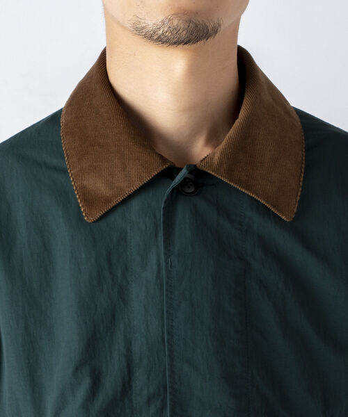 NOLLEY'S goodman(ノーリーズグッドマン)の「【WORK ABOUT/ワークアバウト】GRANDFATHER JACKET ハンティングジャケット(ブルゾン・メンズ・グリーン/ブラック/オリーブ・L/M)」の16枚目の写真