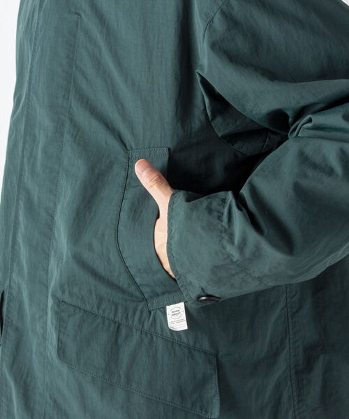 NOLLEY'S goodman(ノーリーズグッドマン)の「【WORK ABOUT/ワークアバウト】GRANDFATHER JACKET ハンティングジャケット(ブルゾン・メンズ・グリーン/ブラック/オリーブ・L/M)」の17枚目の写真