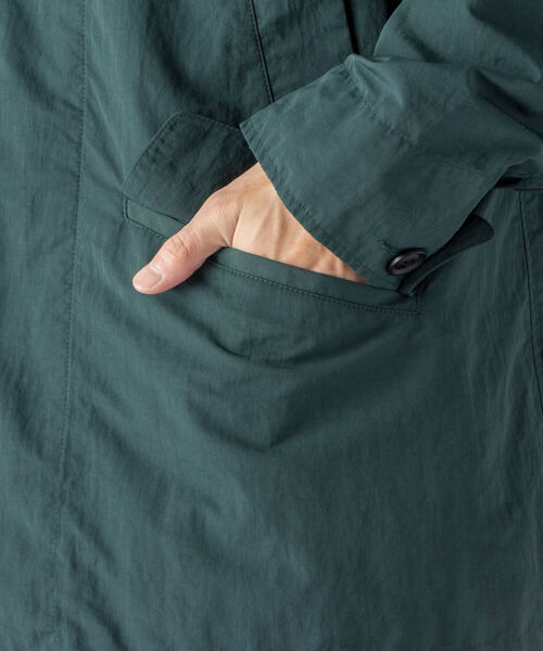 NOLLEY'S goodman(ノーリーズグッドマン)の「【WORK ABOUT/ワークアバウト】GRANDFATHER JACKET ハンティングジャケット(ブルゾン・メンズ・グリーン/ブラック/オリーブ・L/M)」の18枚目の写真