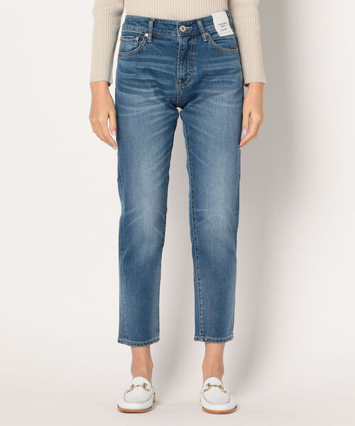 fredy repit（フレディレピ）の「スリムデニムパンツ（デニムパンツ・レディース・ネイビー/ライトブルー・36/34/38）」の3枚目の写真