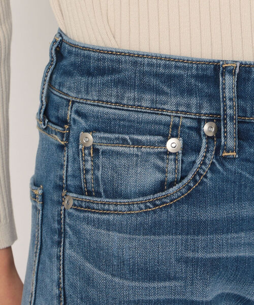 fredy repit（フレディレピ）の「スリムデニムパンツ（デニムパンツ・レディース・ネイビー/ライトブルー・36/34/38）」の16枚目の写真