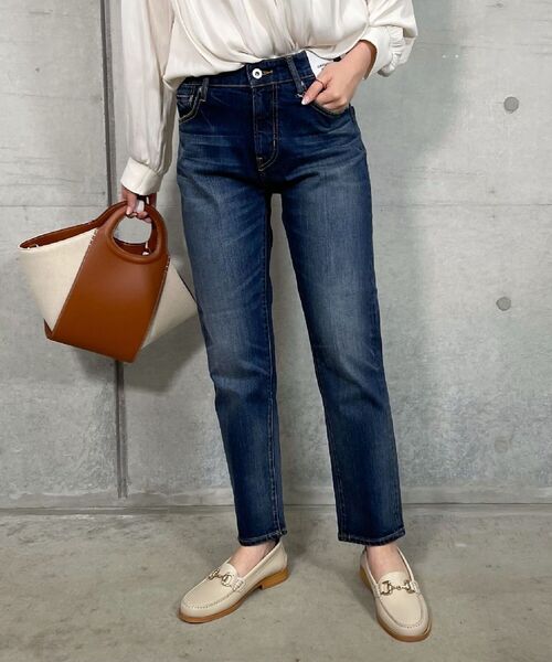 fredy repit（フレディレピ）の「スリムデニムパンツ（デニムパンツ・レディース・ネイビー/ライトブルー・36/34/38）」の17枚目の写真