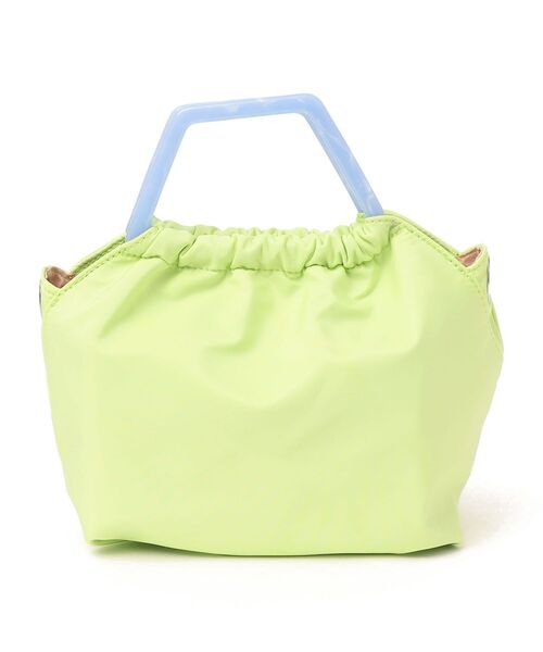 SHIPS(シップス)の「HVISK:JOLLY TWILL(ハンドバッグ・レディース・ライトグリーン・ONE SIZE)」の4枚目の写真