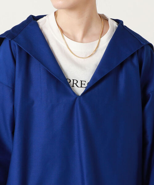 Rie Miller（リエミラー）の「【Newlyn Smock/ニューリンスモック】Vee Sailor Long Sleeve（Tシャツ/カットソー・レディース・ロイヤルブルー/ブルー系その他7・MEDIUM）」の13枚目の写真