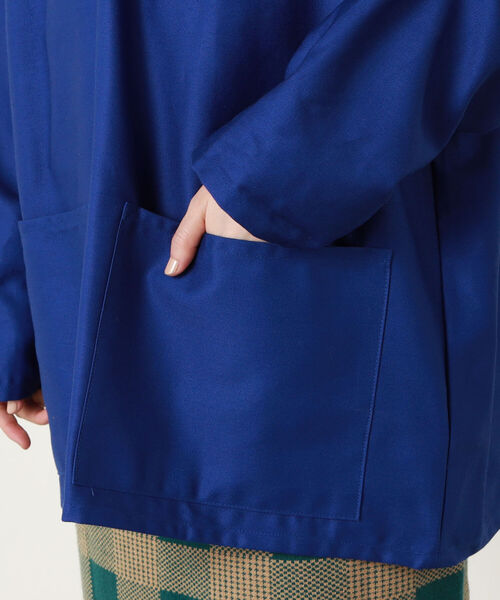 Rie Miller（リエミラー）の「【Newlyn Smock/ニューリンスモック】Vee Sailor Long Sleeve（Tシャツ/カットソー・レディース・ロイヤルブルー/ブルー系その他7・MEDIUM）」の10枚目の写真