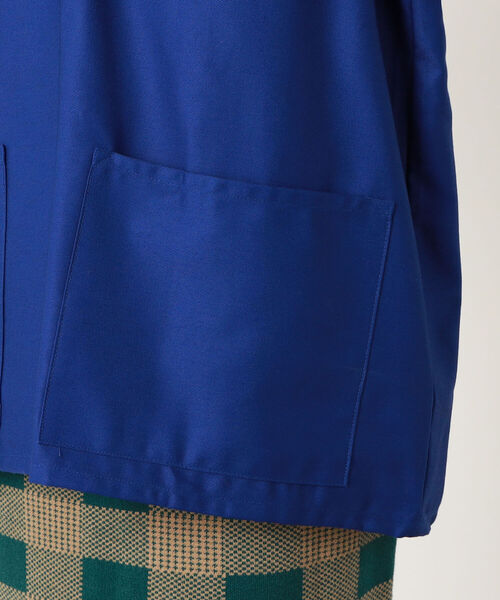 Rie Miller（リエミラー）の「【Newlyn Smock/ニューリンスモック】Vee Sailor Long Sleeve（Tシャツ/カットソー・レディース・ロイヤルブルー/ブルー系その他7・MEDIUM）」の6枚目の写真