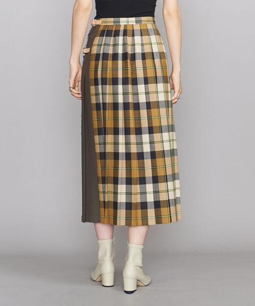 O'NEIL of DUBLIN（オニールオブダブリン）の「＜O'NEIL of DUBLIN＞クラシックキルト ロングスカート（スカート・レディース・イエロー・10）」の5枚目の写真