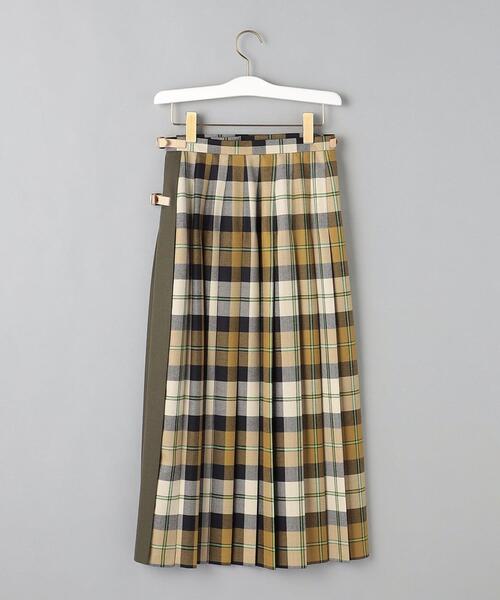 O'NEIL of DUBLIN（オニールオブダブリン）の「＜O'NEIL of DUBLIN＞クラシックキルト ロングスカート（スカート・レディース・イエロー・10）」の8枚目の写真