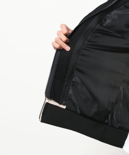 semantic design（セマンティックデザイン）の「セマンティックデザイン/semantic design  フェイクレザー フードレイヤーアウター（ブルゾン・メンズ・ボルドー/ブラック/ライトグレー・X-LARGE/LARGE/MEDIUM）」の16枚目の写真