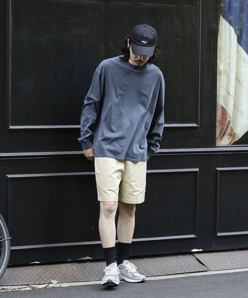 URBAN RESEARCH Sonny Label（アーバンリサーチサニーレーベル）の「ピグメントロングTシャツ（Tシャツ/カットソー・メンズ・オフホワイト/ベージュ/チャコールグレー・MEDIUM/LARGE）」の19枚目の写真