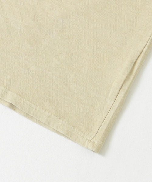 URBAN RESEARCH Sonny Label（アーバンリサーチサニーレーベル）の「ピグメントロングTシャツ（Tシャツ/カットソー・メンズ・オフホワイト/ベージュ/チャコールグレー・MEDIUM/LARGE）」の21枚目の写真