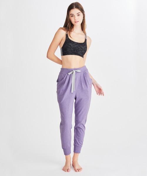 Chut！ INTIMATES（シュットインティメイツ）の「【綿100%】サルエルパンツ (C364)（ルームウェア/パジャマ・レディース・ライトベージュ/パープル・L/M）」の22枚目の写真