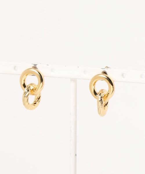 koe（コエ）の「goldピアス*（ピアス（両耳用）・レディース・D/C/B/A・FREE）」の2枚目の写真