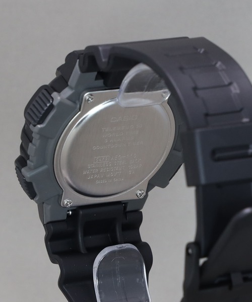 CASIO(カシオ)の「Casio Collection / アナログ&デジタル / AEQ-110W-1AJH(アナログ腕時計・メンズ・ブラック・FREE)」の6枚目の写真