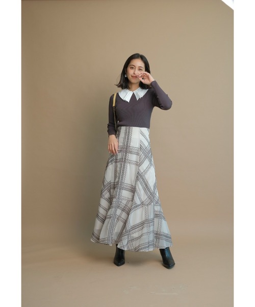 Mystrada（マイストラーダ）の「衿付きニット（ニット/セーター）」 - WEAR
