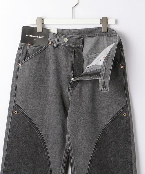 AndersonBell( アンダースンベル)の「<Andersson Bell> PANEL WIDE DNM PT/デニムパンツ(デニムパンツ・メンズ・ライトブルー/ダークグレー・S/M)」の7枚目の写真