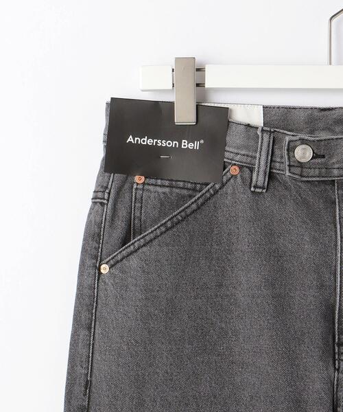 AndersonBell( アンダースンベル)の「<Andersson Bell> PANEL WIDE DNM PT/デニムパンツ(デニムパンツ・メンズ・ライトブルー/ダークグレー・S/M)」の9枚目の写真
