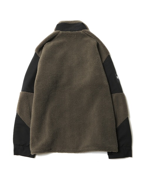 RUDIE'S（ルーディーズ）の「SLICK FLEECE JACKET（ブルゾン・メンズ・カーキ系/ブラック×ベージュ・L/XL/M）」の9枚目の写真