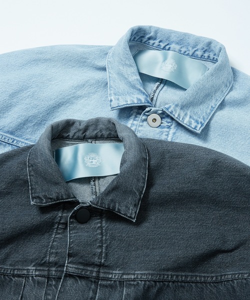 Dulcamara(ドゥルカマラ)の「BigデニムJK-A -DENIM-(デニムジャケット・メンズ・ライトインディゴブルー・1/0)」の3枚目の写真