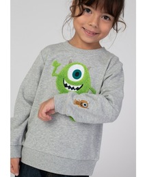 Design Tshirts Store graniph | マイク&リトルマイキー(モンスターズ)|キッズスウェット(スウェット)