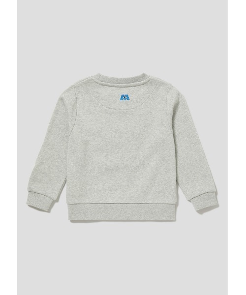 Design Tshirts Store graniph（デザイン　ティーシャツ　ストア　グラニフ）の「マイク＆リトルマイキー(モンスターズ)｜キッズスウェット（スウェット・キッズ・ベージュ系その他・100/110/120/130/140）」の5枚目の写真