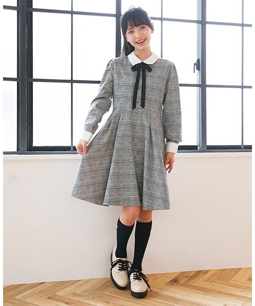 セール ボウタイつきワンピース ワンピース Lovetoxic ラブトキシック のファッション通販 Zozotown