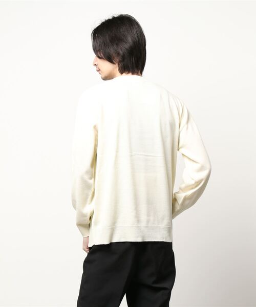 チチカカ(チチカカ)の「【ユニセックス】おじさんニットプルオーバー(ニット/セーター・メンズ・アイボリー/カラフル・MEDIUM/LARGE)」の15枚目の写真