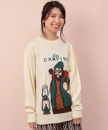 【ユニセックス】おじさんニットプルオーバー