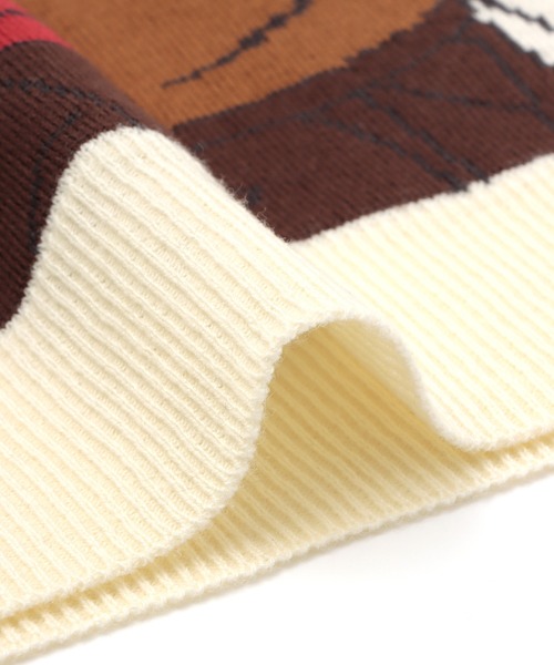 チチカカ(チチカカ)の「【ユニセックス】おじさんニットプルオーバー(ニット/セーター・メンズ・アイボリー/カラフル・MEDIUM/LARGE)」の13枚目の写真