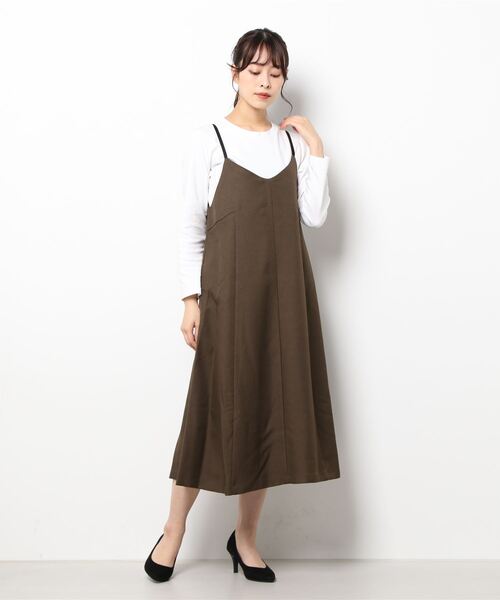 Aラインフレアキャミソールワンピース ワンピース Te Chichi テチチ のファッション通販 Zozotown