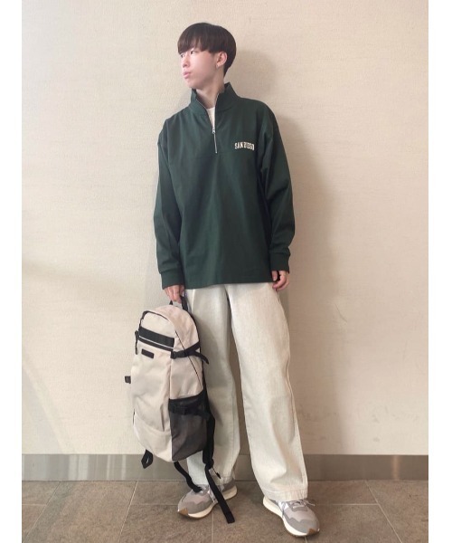 niko and...（ニコアンド）の「オリジナルベルトデイパック　16L（バックパック/リュック・レディース・チャコール/ブラック/キャメル/ダークグレー/オフホワイト・0）」の13枚目の写真