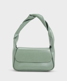 CHARLES & KEITH | ルーシュドハンドル ショルダーバッグ / Ruched Handle Shoulder Bag(ショルダーバッグ)