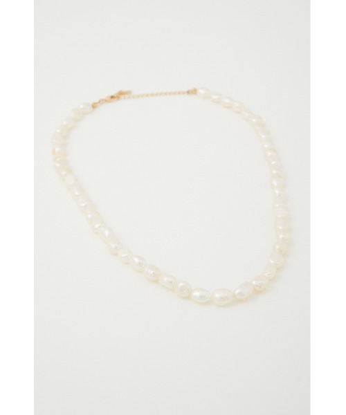 SLY(スライ)の「R/C PEARL NECKLACE パール ネックレス(ネックレス・レディース・ホワイト・FREE)」の4枚目の写真