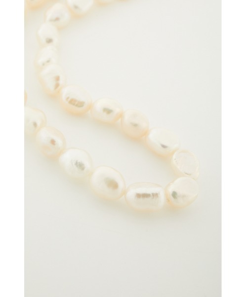 SLY(スライ)の「R/C PEARL NECKLACE パール ネックレス(ネックレス・レディース・ホワイト・FREE)」の5枚目の写真