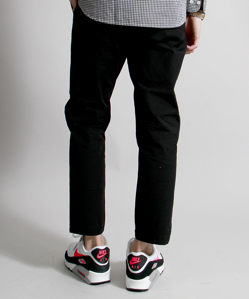 WEGO（ウィゴー）の「WEGO/ストレッチアンクルトラウザー（その他パンツ・メンズ・ブラック/ブラック系その他/その他1/ホワイト/グレー・MEDIUM/LARGE）」の9枚目の写真