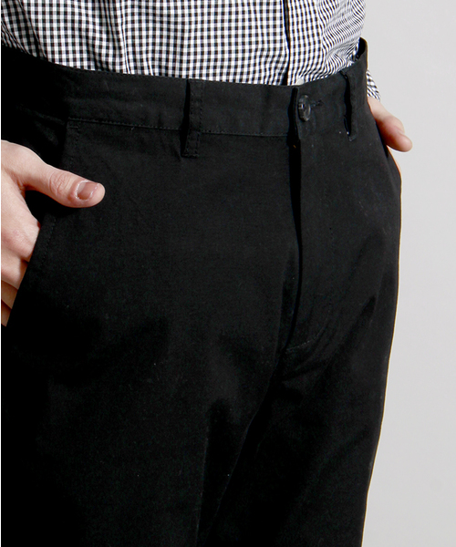 WEGO（ウィゴー）の「WEGO/ストレッチアンクルトラウザー（その他パンツ・メンズ・ブラック/ブラック系その他/その他1/ホワイト/グレー・MEDIUM/LARGE）」の10枚目の写真