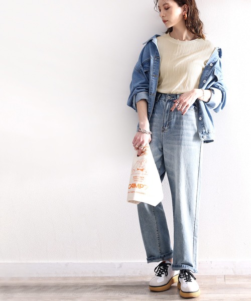 classicalelf(クラシカルエルフ)の「プリーツLOVER。メロープリーツ5分袖トップス(Tシャツ/カットソー・レディース・ライトグリーン/ライトグレー/アイボリー/グレー/グリーン系その他/グレイッシュベージュ/オレンジ系その他/その他1/ピンクベージュ/ブラック/モカ・X-LARGE/MEDIUM/LARGE/SMALL)」の22枚目の写真