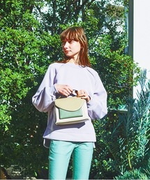 LOWELL things | Reles/レザーツイストショルダーBAGフラップミニBAG(トートバッグ)
