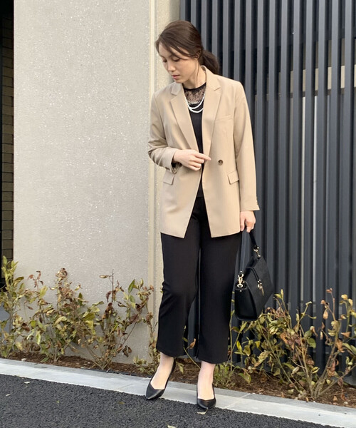 COMME CA ISM（コムサイズム）の「ダブル　テーラードジャケット（テーラードジャケット・レディース・ネイビー/キャメル・SMALL/MEDIUM/LARGE）」の22枚目の写真