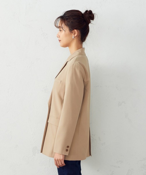 COMME CA ISM（コムサイズム）の「ダブル　テーラードジャケット（テーラードジャケット・レディース・ネイビー/キャメル・SMALL/MEDIUM/LARGE）」の5枚目の写真