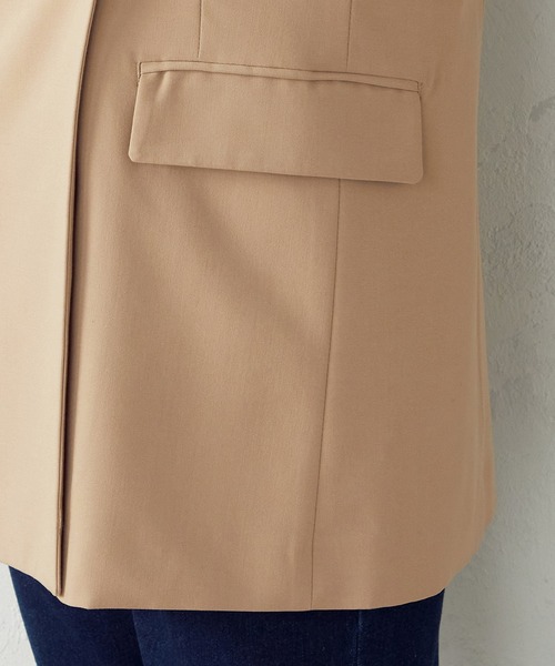 COMME CA ISM（コムサイズム）の「ダブル　テーラードジャケット（テーラードジャケット・レディース・ネイビー/キャメル・SMALL/MEDIUM/LARGE）」の12枚目の写真