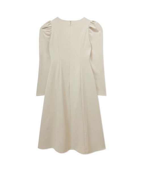 ANDGEEBEE（アンジービー）の「フロントオープンワンピ（ワンピース・レディース・ベージュ/ネイビー・MEDIUM）」の15枚目の写真